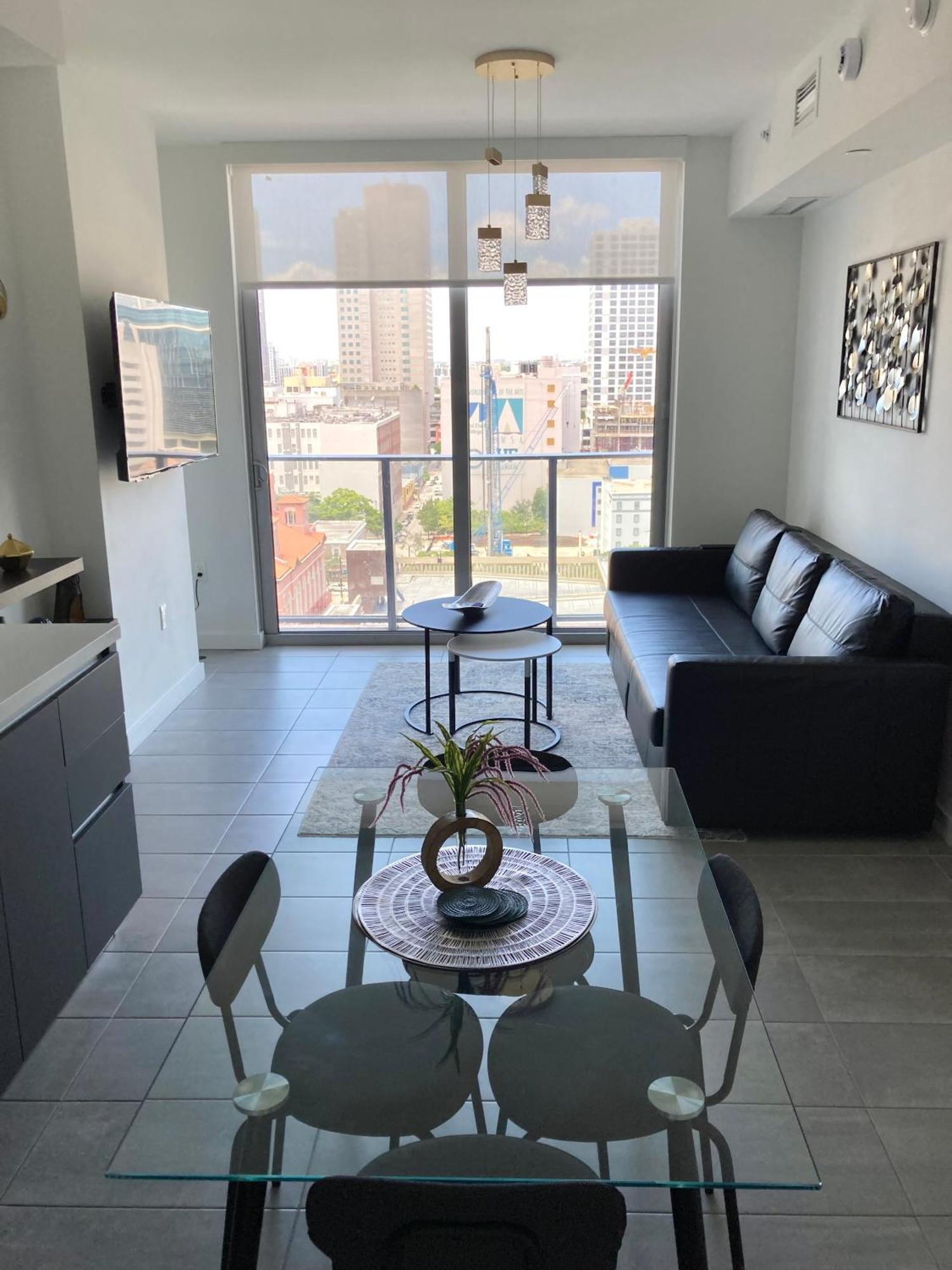 Brand New Modern 1 Bedroom Unit Downtown Miami Exterior foto